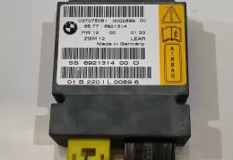 6921314 блок управления AirBag (SRS) BMW 7 E65 E66 2001