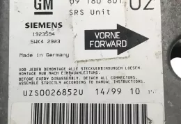 UZS0026852U блок управління airbag (srs) Opel Omega B1 1999
