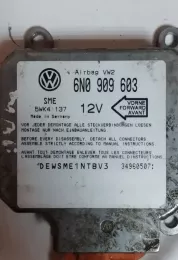 349605071 блок управління airbag (srs) Volkswagen Polo III 6N 6N2 6NF 1999