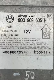 37000411K блок управления AirBag (SRS) Skoda Fabia Mk1 (6Y) 2005