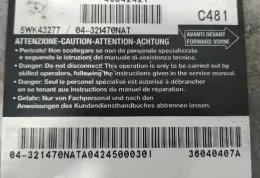 0046842421 блок управления AirBag (SRS) Alfa Romeo 147 2001