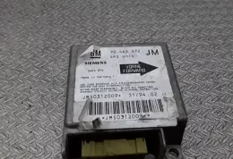90462072JM блок управління airbag (srs) Opel Vectra A 1992