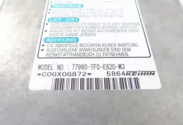 77960TF0E820M3 блок управління airbag (srs) Honda Jazz 2008