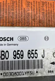 0308001YM5U блок управління airbag (srs) Audi A6 S6 C5 4B 1998