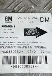 DMS0330582 блок управління airbag (srs) Opel Zafira A 2000