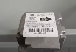 AFS0386815 блок управління airbag (srs) Opel Astra G 2000