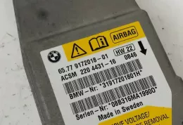 08B316MA19900 блок управления AirBag (SRS) BMW 5 E60 E61 2008