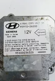 40000203 блок управління airbag (srs) Hyundai Santa Fe 2002