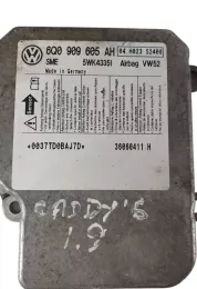 0037TD0BAJ7D блок управління airbag (srs) Volkswagen Caddy 2006