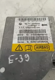02B0142C06428 блок управления AirBag (SRS) BMW 5 E39 2002