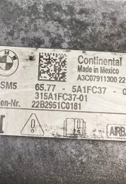 315A1FC3701 блок управління airbag (srs) BMW X6 G06 2023