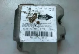 DLS0612335S блок управління airbag (srs) Opel Astra G 2002