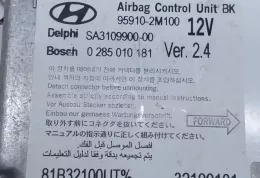 0285010181 блок управління airbag (srs) Hyundai Genesis 2010
