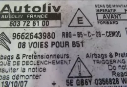 903726100 блок управління airbag (srs) Citroen C4 I 2004