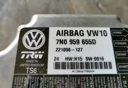 221098127 блок управления AirBag (SRS) Volkswagen Sharan 2015