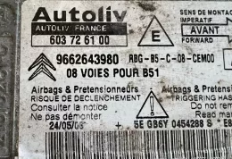 9662643980 блок управления AirBag (SRS) Citroen C4 I 2005