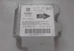 BGS0809101V блок управления AirBag (SRS) Opel Astra G 2001