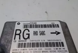 0285001743 блок управління airbag (srs) Chrysler Voyager 2002