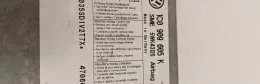 47060901 блок управління airbag (srs) Volkswagen PASSAT B5.5 2002