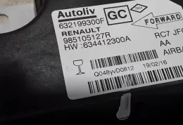 985105127R блок управління airbag (srs) Renault Espace V (RFC) 2016