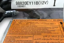 98820EY11B блок управління airbag (srs) Nissan Qashqai 2012