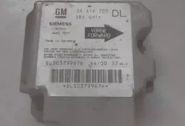 DLS0379967H блок управління airbag (srs) Opel Astra G 2002