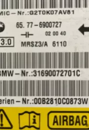 31690072701C блок управління airbag (srs) BMW 5 E39 2002