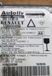 9135CD00386 блок управління airbag (srs) Renault Laguna I 2000