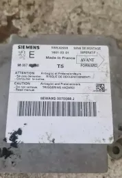 9635787280 блок управления AirBag (SRS) Peugeot 307 2002