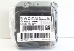 0285011181 блок управління airbag (srs) Peugeot 2008 I 2014