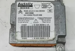 28521611728 блок управління airbag (srs) Citroen Berlingo 2007
