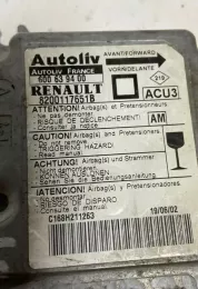 S168H211263 блок управління airbag (srs) Renault Megane I 1999