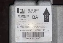 BAS0101304F блок управління airbag (srs) Opel Vectra C 2003