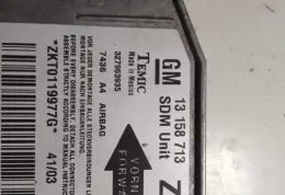 ZKT0119977G блок управління airbag (srs) Opel Meriva A 2007