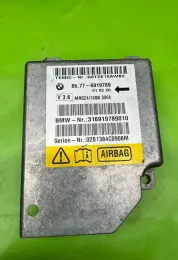 02B1384C0908M блок управління airbag (srs) BMW 5 E39 2002