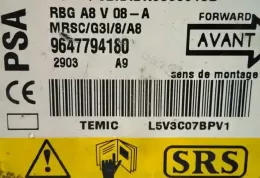 48809 блок управления AirBag (SRS) Citroen C3 2002