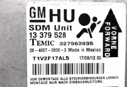 1337952 блок управления AirBag (SRS) Opel Corsa D 2009