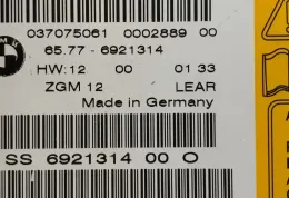 6921314 блок управления AirBag (SRS) BMW 7 E65 E66 2001