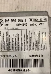 33060504D блок управління airbag (srs) Volkswagen Golf V 2007