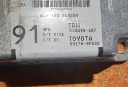 213819107 блок управления AirBag (SRS) Toyota Corolla Verso AR10 2004