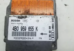4B0959655K блок управління airbag (srs) Audi A6 S6 C5 4B 1999