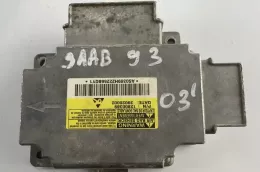 12800389 блок управління airbag (srs) Saab 9-3 Ver2 2003