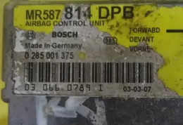 MR587814DPE блок управління airbag (srs) Mitsubishi Space Star 2003