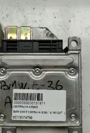 S2T8J12A332 блок управління airbag (srs) BMW 3 E36 1993