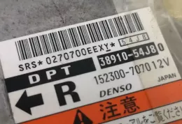 3891054J8 блок управління airbag (srs) Suzuki Grand Vitara I 2005