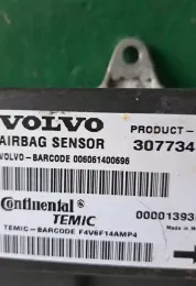 00001393B6 блок управління airbag (srs) Volvo S40 2005