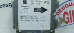 53528 блок управління airbag (srs) Opel Corsa C 2003