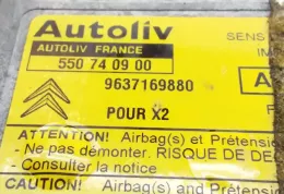 9637169880 блок управління airbag (srs) Citroen Xantia 2000