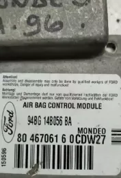 8046706160CDW27 блок управления AirBag (SRS) Ford Mondeo MK I 1993