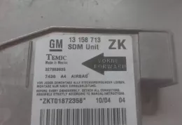 ZKT01872358 блок управління airbag (srs) Opel Meriva A 2009